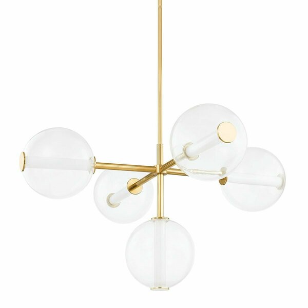 Hudson Valley Richford Chandelier 5248-AGB